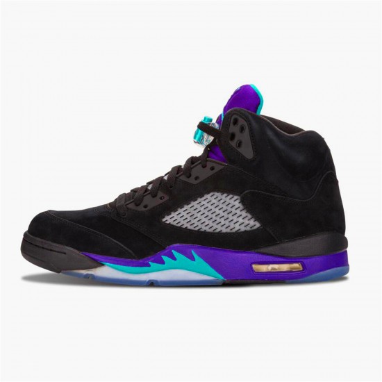 136027-007 Jordan 5 Retro Black Grape (2013) Jordan Scarpe Donna/Uomo