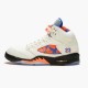 136027-148 Jordan 5 Retro International Flight Jordan Scarpe Donna/Uomo