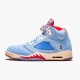 CI1899-400 Jordan 5 Retro Trophy Room Ice Blue Jordan Scarpe Donna/Uomo