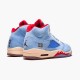 CI1899-400 Jordan 5 Retro Trophy Room Ice Blue Jordan Scarpe Donna/Uomo