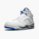 DD0587-140 Jordan 5 Retro White Stealth (2021) Jordan Scarpe Uomo