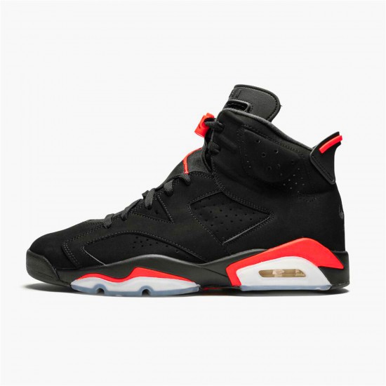 384664-060 Jordan 6 Retro Black Infrared (2019) Jordan Scarpe Uomo