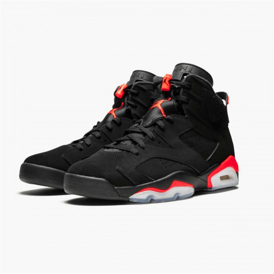 384664-060 Jordan 6 Retro Black Infrared (2019) Jordan Scarpe Uomo