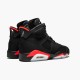 384664-060 Jordan 6 Retro Black Infrared (2019) Jordan Scarpe Uomo