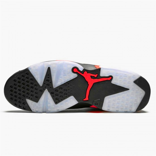 384664-060 Jordan 6 Retro Black Infrared (2019) Jordan Scarpe Uomo