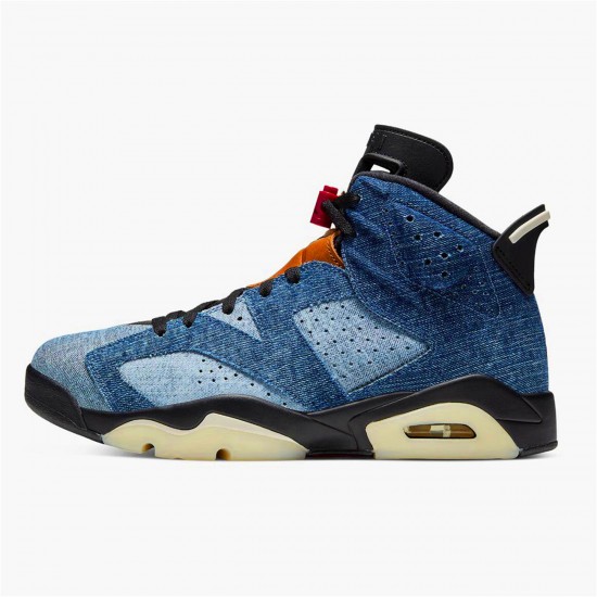 384664-060 Jordan 6 Retro Black Infrared (2019) Jordan Scarpe Donna/Uomo